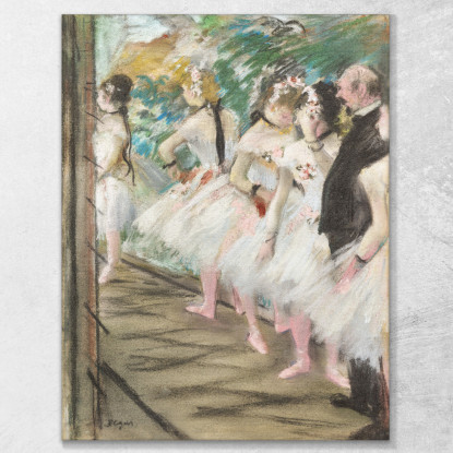 Il Balletto 1880 Edgar Degas edg71 quadro stampato su tela