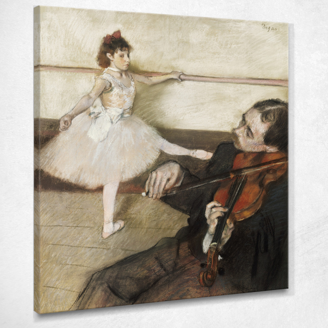 La Lezione Di Ballo 1879 Edgar Degas edg74 quadro stampato su tela