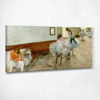 La Lezione Di Ballo 1879 Edgar Degas edg75 quadro stampato su tela