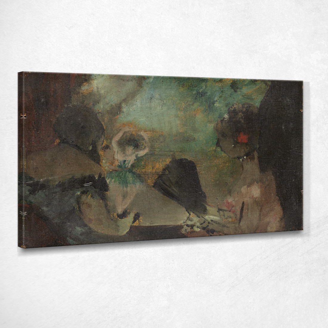 La Loggia 1883 Edgar Degas edg78 quadro stampato su tela