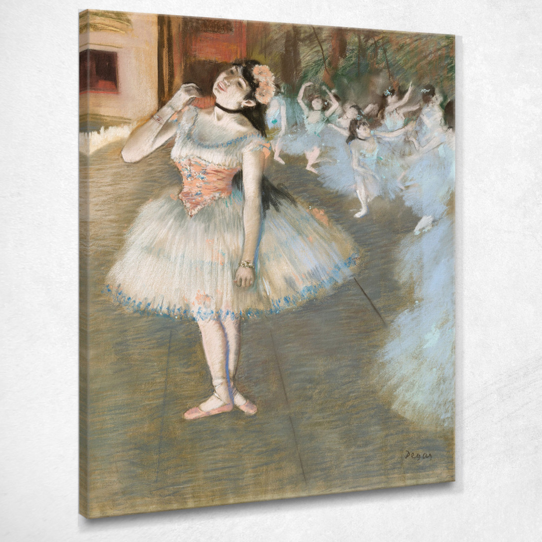 La Stella Edgar Degas edg84 quadro stampato su tela