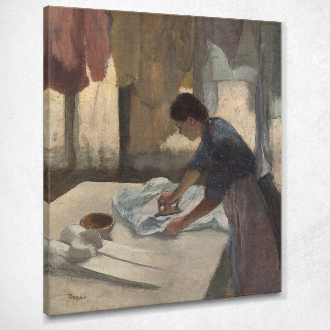 Stireria Donna Edgar Degas edg88 quadro stampato su tela