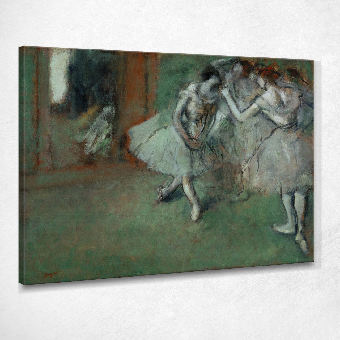 Un Gruppo Di Ballerini Edgar Degas edg101 quadro stampato su tela