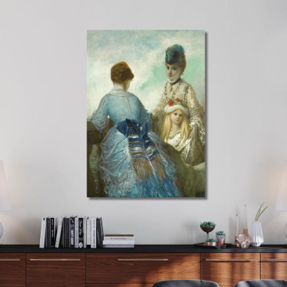 La Passeggiata Doré Gustave gdr45 quadro stampato su tela