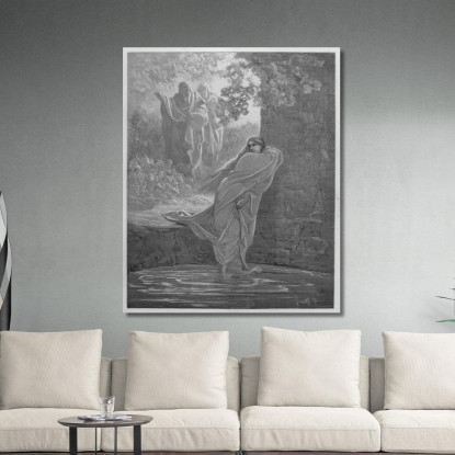 Susanna Nel Bagno Doré Gustave gdr66 quadro stampato su tela