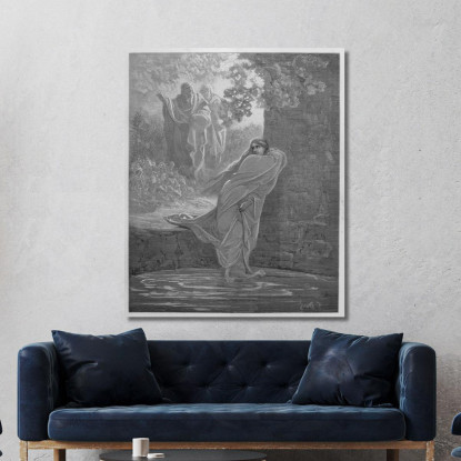 Susanna Nel Bagno Doré Gustave gdr66 quadro stampato su tela