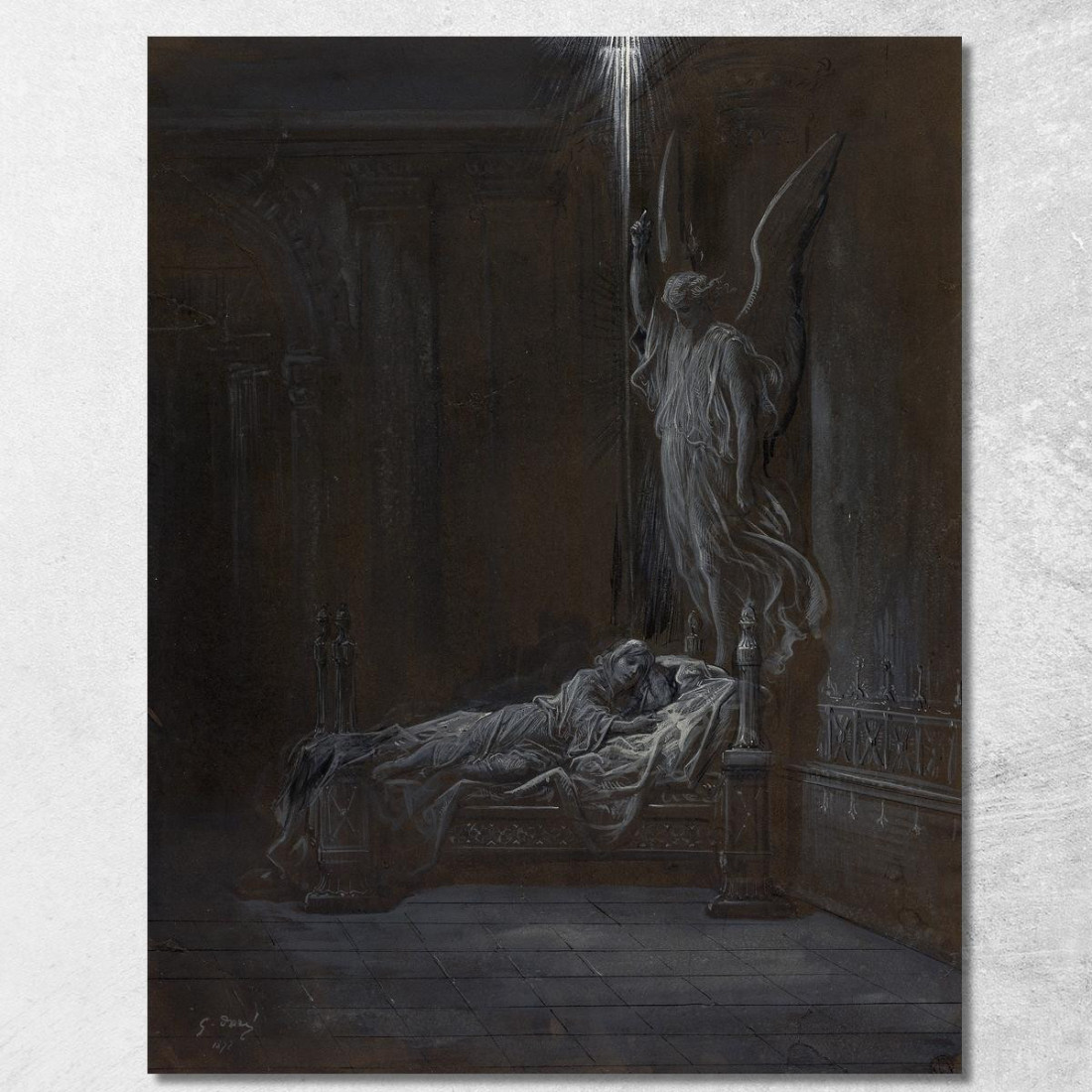 La Chiamata Di Samuele Doré Gustave gdr68 quadro stampato su tela