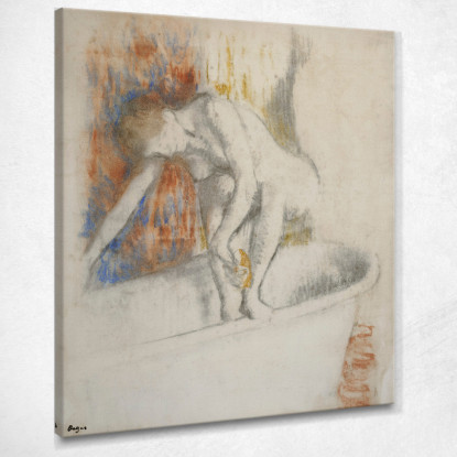 Dopo Il Bagno 2 Edgar Degas edg111 quadro stampato su tela