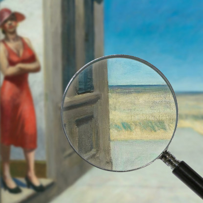 Mattina Della Carolina Del Sud Edward Hopper eho39 quadro stampato su tela