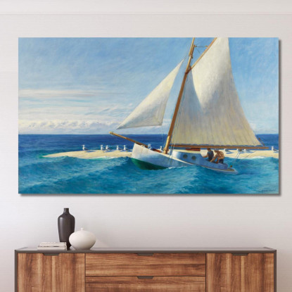 La Martha Mckeen Di Wellfleet Edward Hopper eho56 quadro stampato su tela