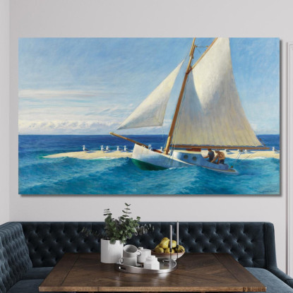 La Martha Mckeen Di Wellfleet Edward Hopper eho56 quadro stampato su tela