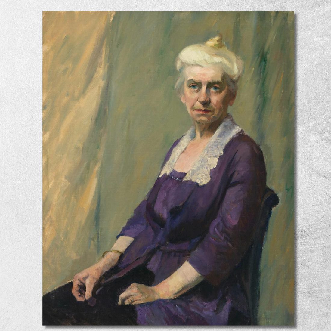 Elizabeth Griffith Smith Hopper Edward Hopper eho65 quadro stampato su tela