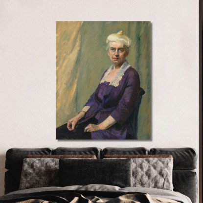 Elizabeth Griffith Smith Hopper Edward Hopper eho65 quadro stampato su tela