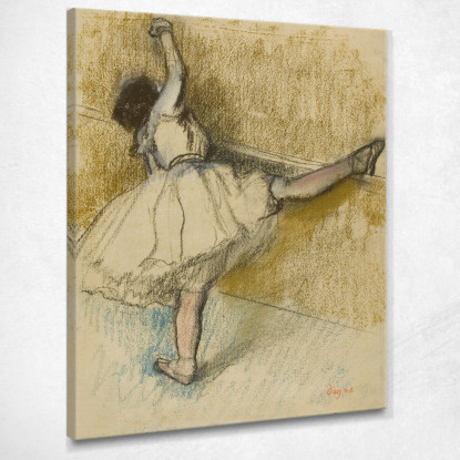 Ballerino Che Si Allunga Al Bar Edgar Degas edg137 quadro stampato su tela