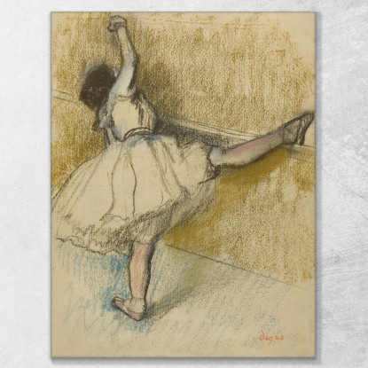 Ballerino Che Si Allunga Al Bar Edgar Degas edg137 quadro stampato su tela