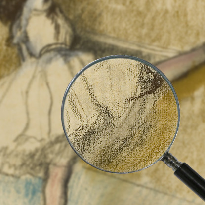 Ballerino Che Si Allunga Al Bar Edgar Degas edg137 quadro stampato su tela