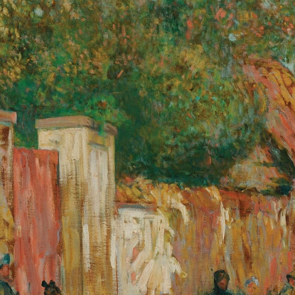 Pomeriggio A Saint Hubert Eliseu Visconti evs70 quadro stampato su tela