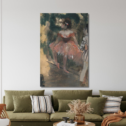 Ballerini 2 Edgar Degas edg140 quadro stampato su tela