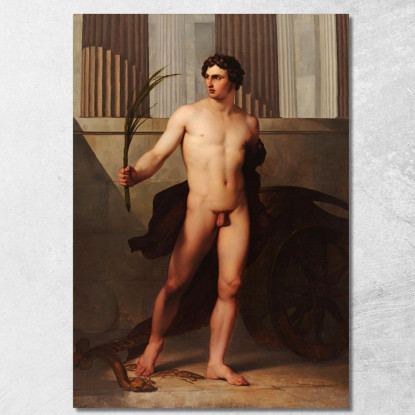 Atleta Trionfante Francesco Hayez fhy22 quadro stampato su tela