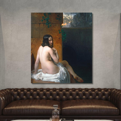 Susanna Al Bagno Francesco Hayez fhy44 quadro stampato su tela