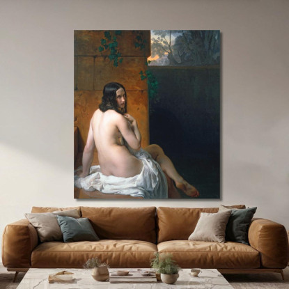 Susanna Al Bagno Francesco Hayez fhy44 quadro stampato su tela