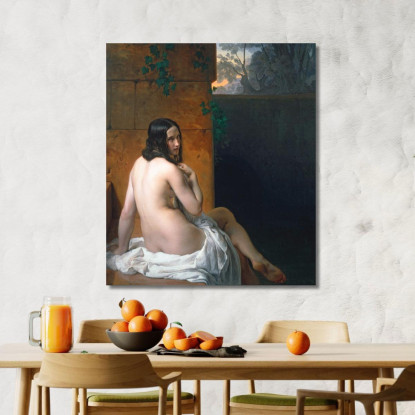 Susanna Al Bagno Francesco Hayez fhy44 quadro stampato su tela