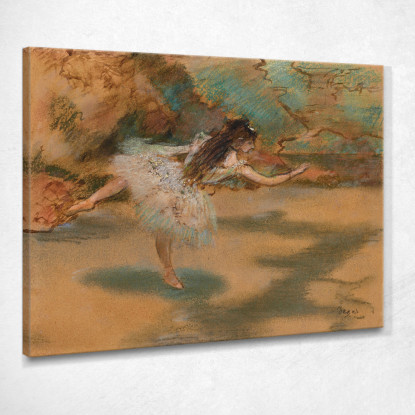 Ballerina Sulle Punte Edgar Degas edg147 quadro stampato su tela