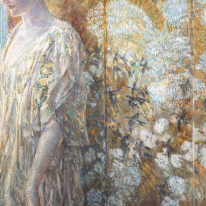 Tanagra I Costruttori New York Frederick Childe Hassam fch18 quadro stampato su tela