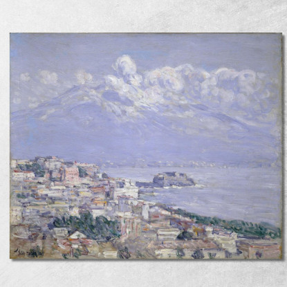 Vesuvio Frederick Childe Hassam fch25 quadro stampato su tela