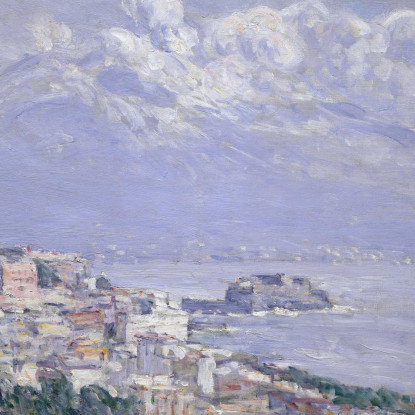 Vesuvio Frederick Childe Hassam fch25 quadro stampato su tela