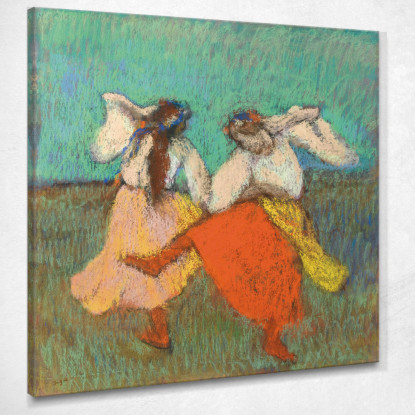 Ballerini Russi Edgar Degas edg155 quadro stampato su tela