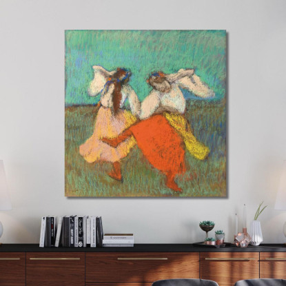 Ballerini Russi Edgar Degas edg155 quadro stampato su tela