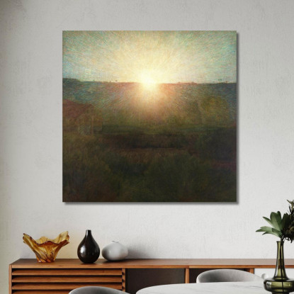 Il Sole G. Pellizza da Volpedo gpv6 quadro stampato su tela
