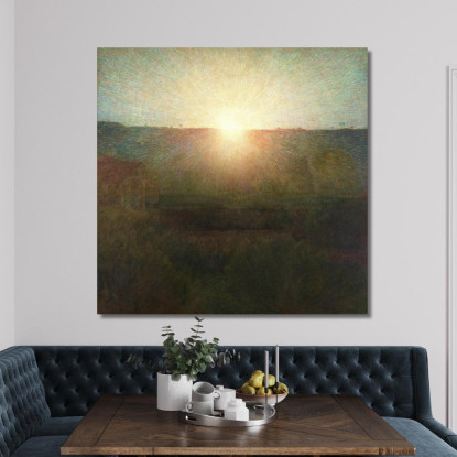 Il Sole G. Pellizza da Volpedo gpv6 quadro stampato su tela