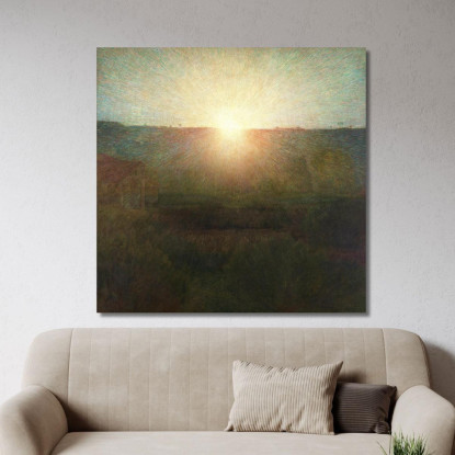 Il Sole G. Pellizza da Volpedo gpv6 quadro stampato su tela