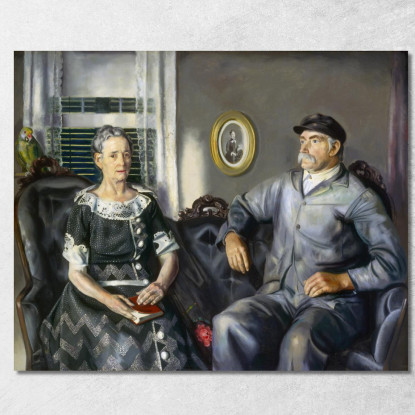 Il Signor E La Signora Phillip Wase George Bellows gbl11 quadro stampato su tela