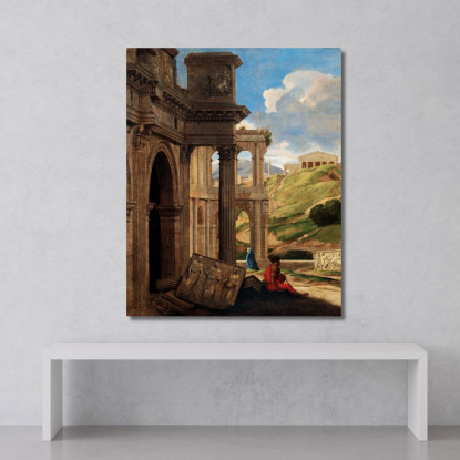 Rovine Antiche Giovanni Paolo Pannini gpp3 quadro stampato su tela