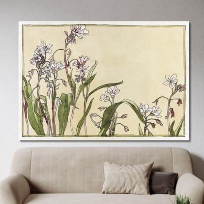 Bellezza Primaverile Hannah Borger Overbeck hbo16 quadro stampato su tela