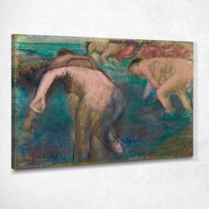 Donne Al Bagno Edgar Degas edg174 quadro stampato su tela