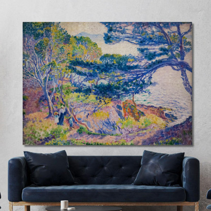 Kap Layet Henri Edmond Cross hec8 quadro stampato su tela
