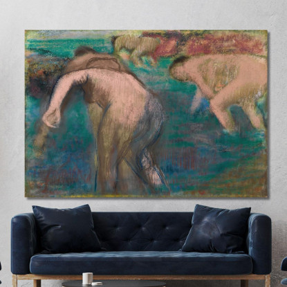 Donne Al Bagno Edgar Degas edg174 quadro stampato su tela