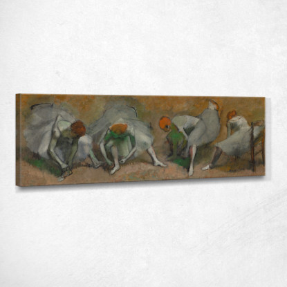 Fregio Di Ballerini Edgar Degas edg175 quadro stampato su tela