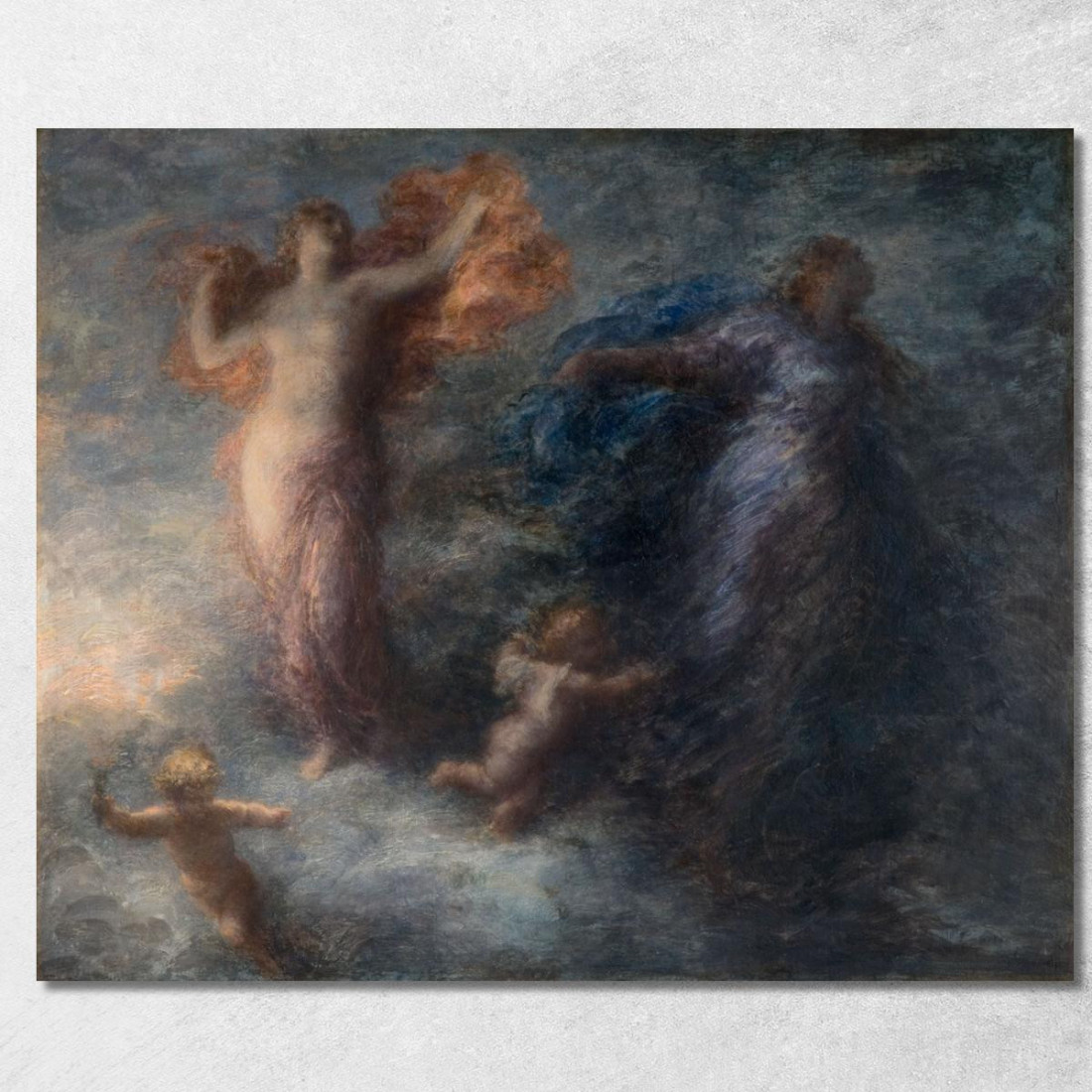 Alba E La Notte Henri Fantin-Latou hfl4 quadro stampato su tela