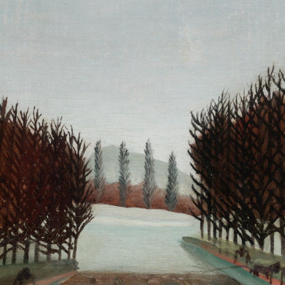 Il Canale Henri Rousseau hrs12 quadro stampato su tela