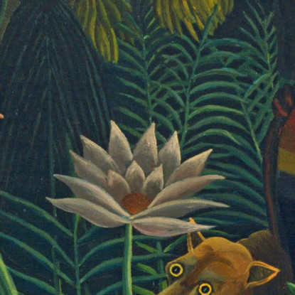 Il Sogno Henri Rousseau hrs30 quadro stampato su tela