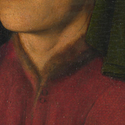 Ritratto Di Un Uomo Léal Souvenir Jan van Eyck jve3 quadro stampato su tela