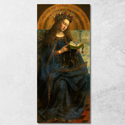 Maria Jan van Eyck jve8 quadro stampato su tela