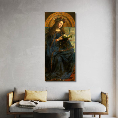 Maria Jan van Eyck jve8 quadro stampato su tela