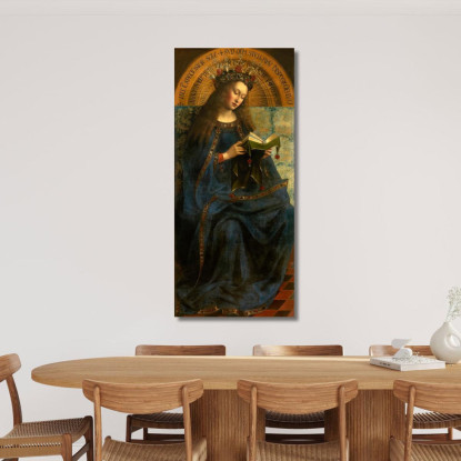 Maria Jan van Eyck jve8 quadro stampato su tela