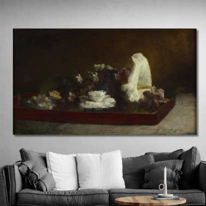 Giglio Di Calla John La Farge jlf5 quadro stampato su tela
